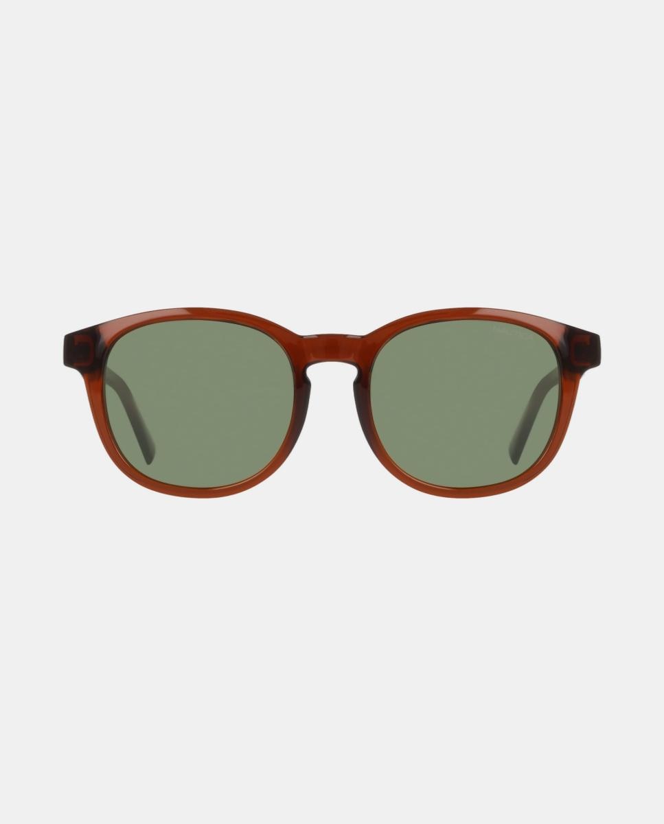 Imagen 0 de Gafa de sol unisex ovalada en inyectado con lente polarizada Amarillo