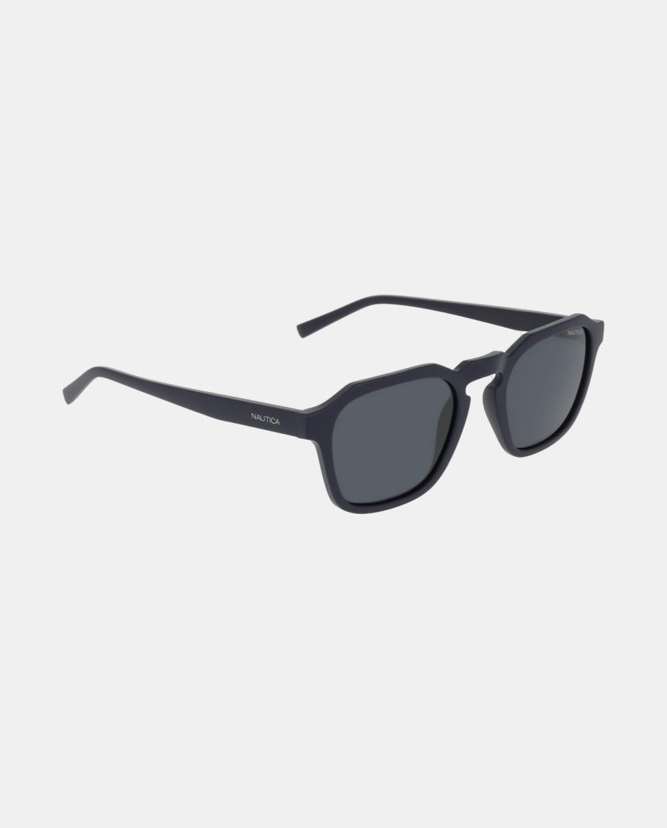 Gafa de sol de hombre cuadrada en inyectado con lente polarizada - Nautica - Azul marino Azul marino-2