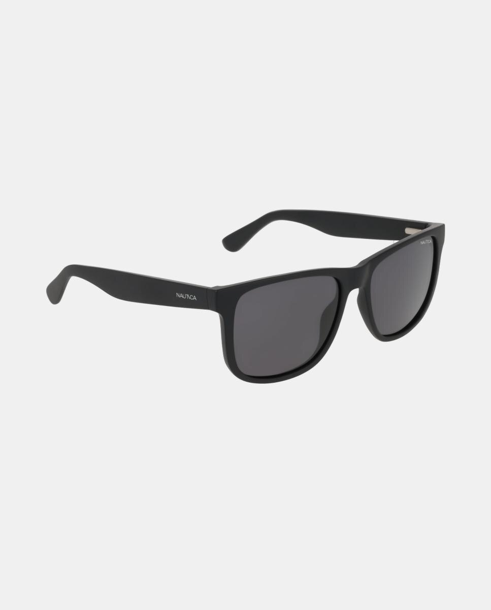 Gafa de sol de hombre cuadrada en inyectado con lente polarizada - Nautica - Negro Negro-2