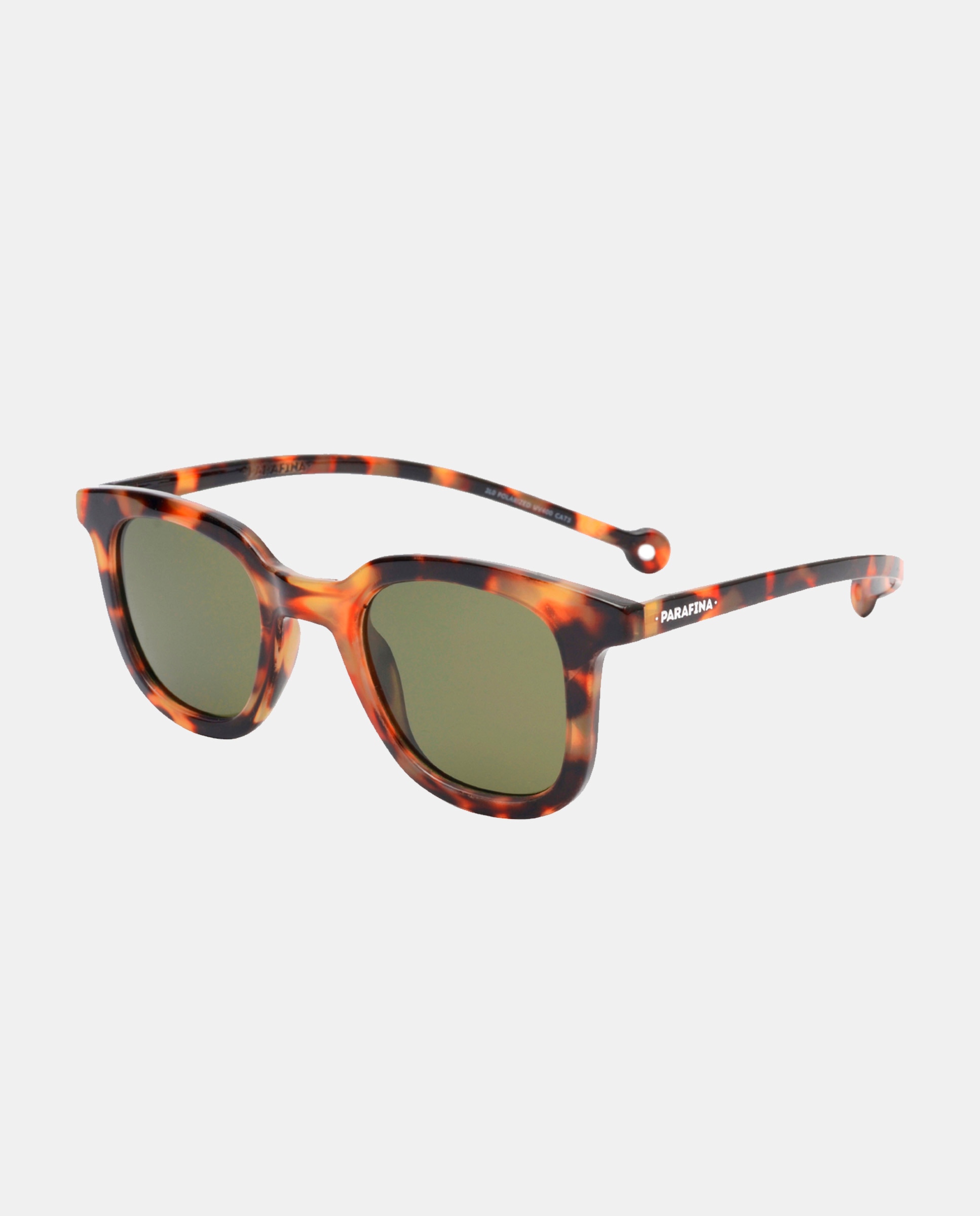 Imagen 0 de Gafas de sol cuadradas en havana elaboradas en materiales reciclados Marrón