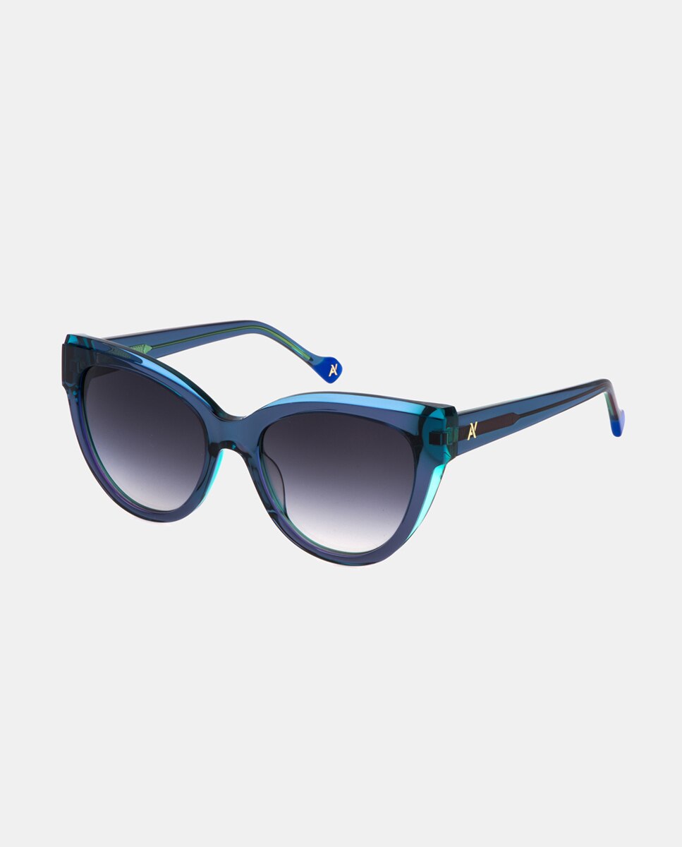 Imagen 0 de Gafa de sol Yalea mariposa acetato Azul