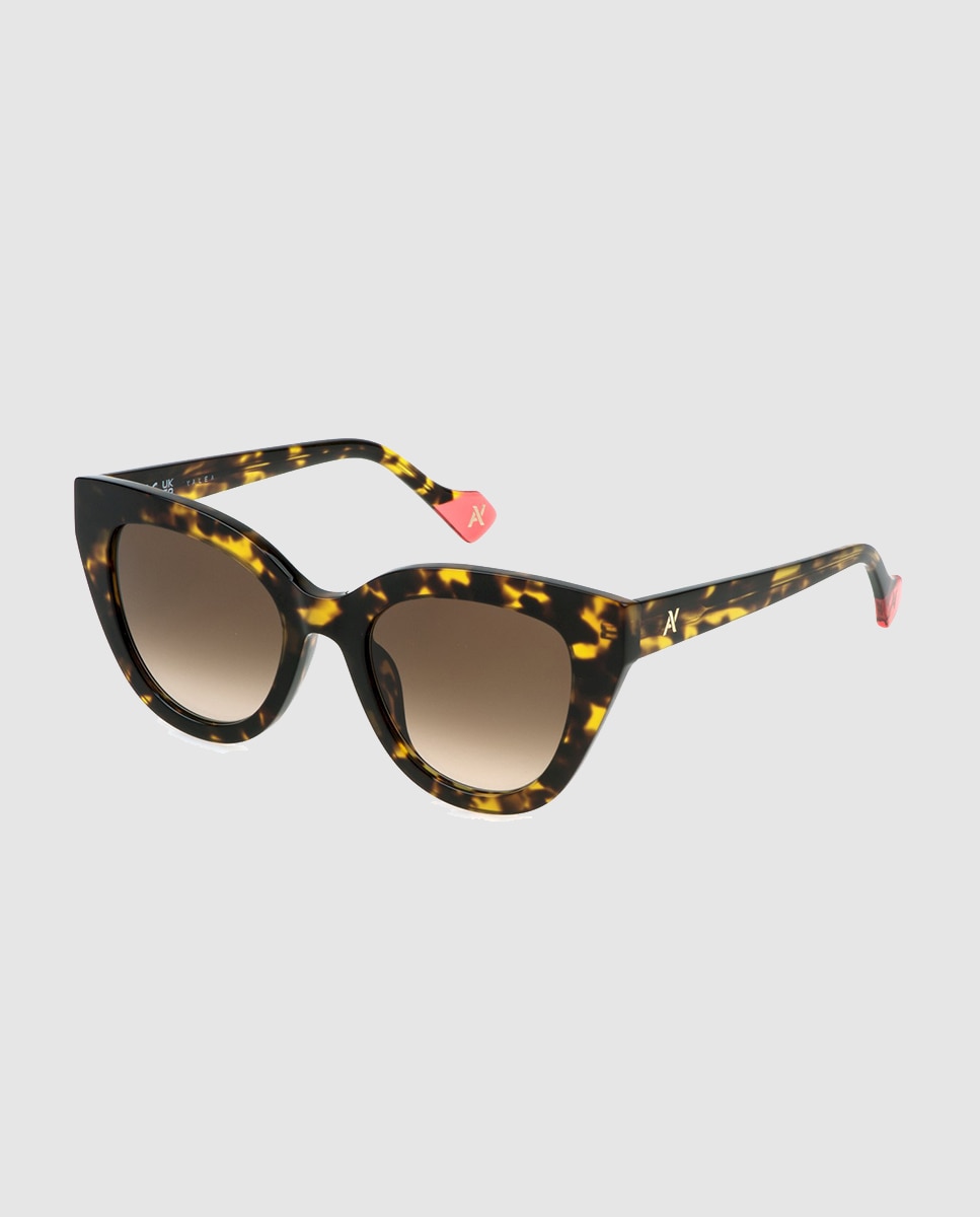 Imagen 0 de Gafas de sol de mujer mariposa en acetato lente degradada Marrón