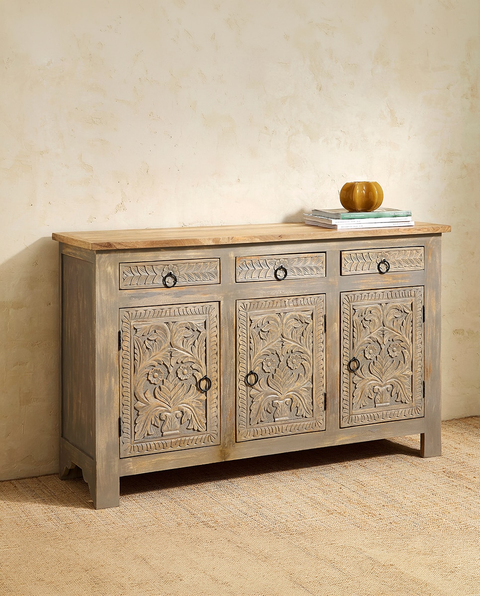 Imagen 0 de Aparador de madera de mango Jaipur (Reacondicionado Grado B)