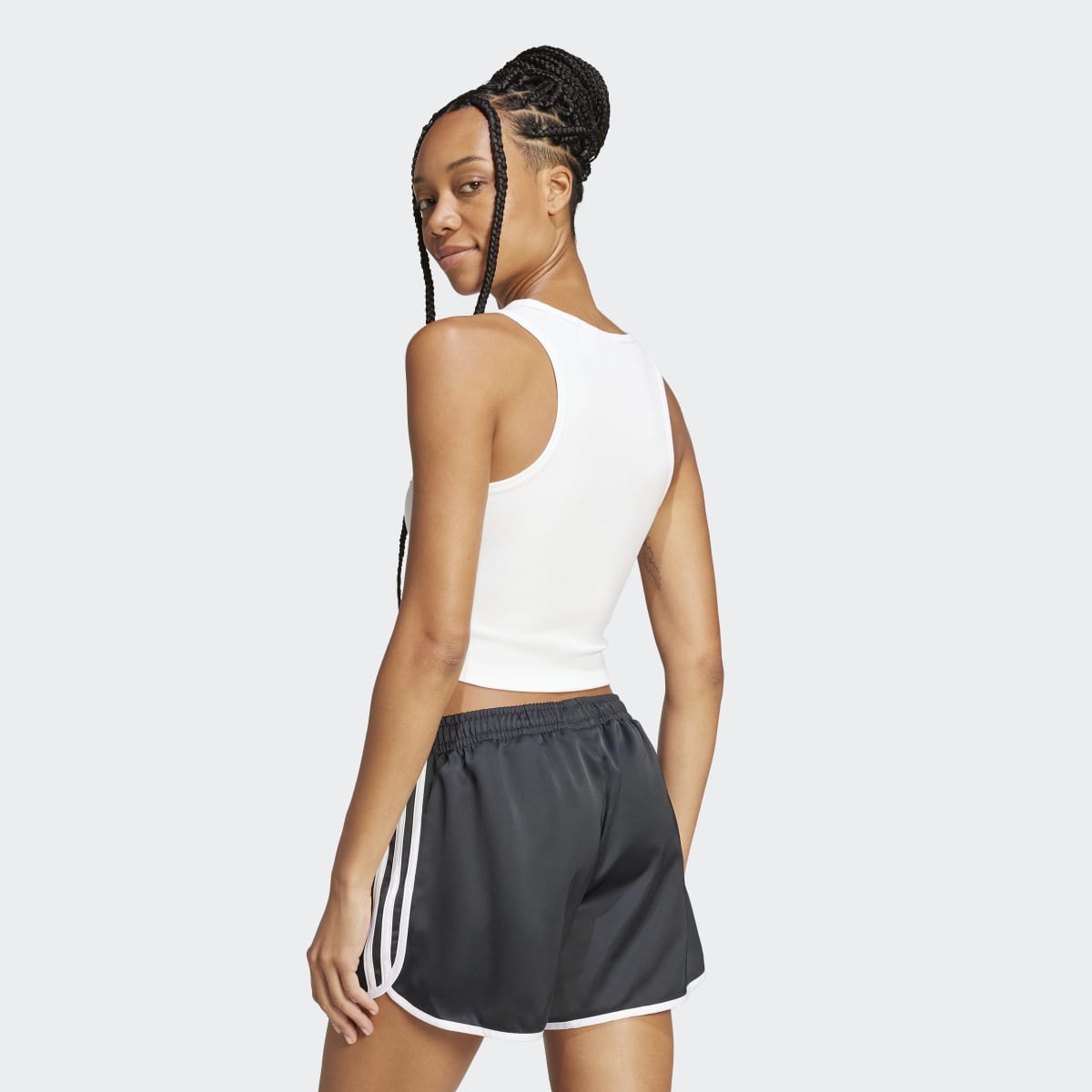 T-shirt de Mulher Trefoil Essentials Originals Branco-2
