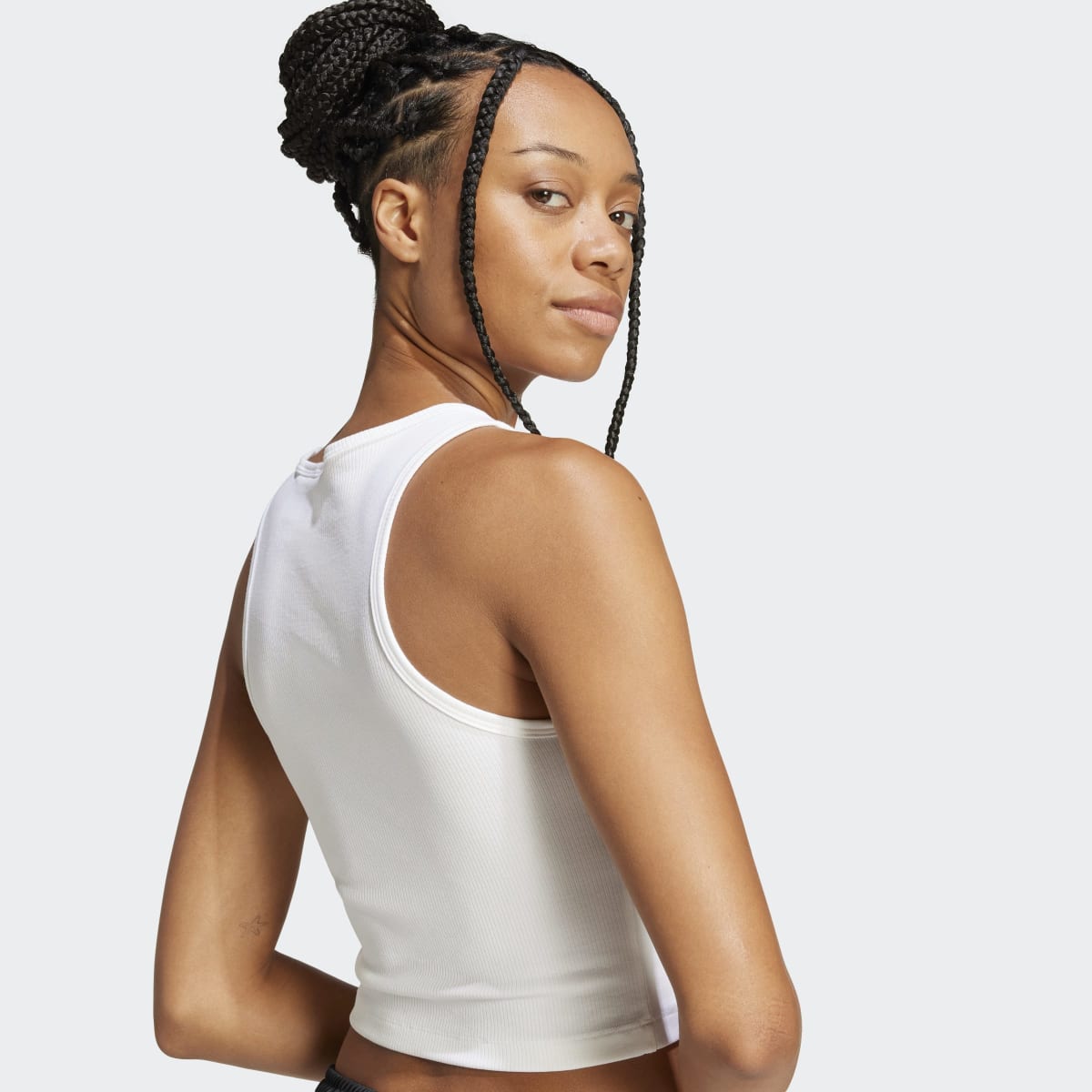 T-shirt de Mulher Trefoil Essentials Originals Branco-4