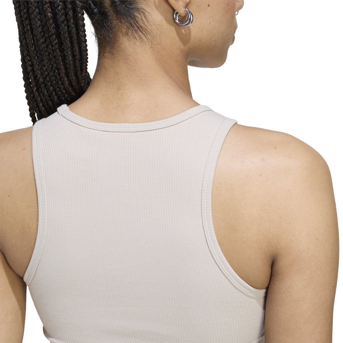 T-shirt de Mulher Trefoil Essentials Originals Bege-5