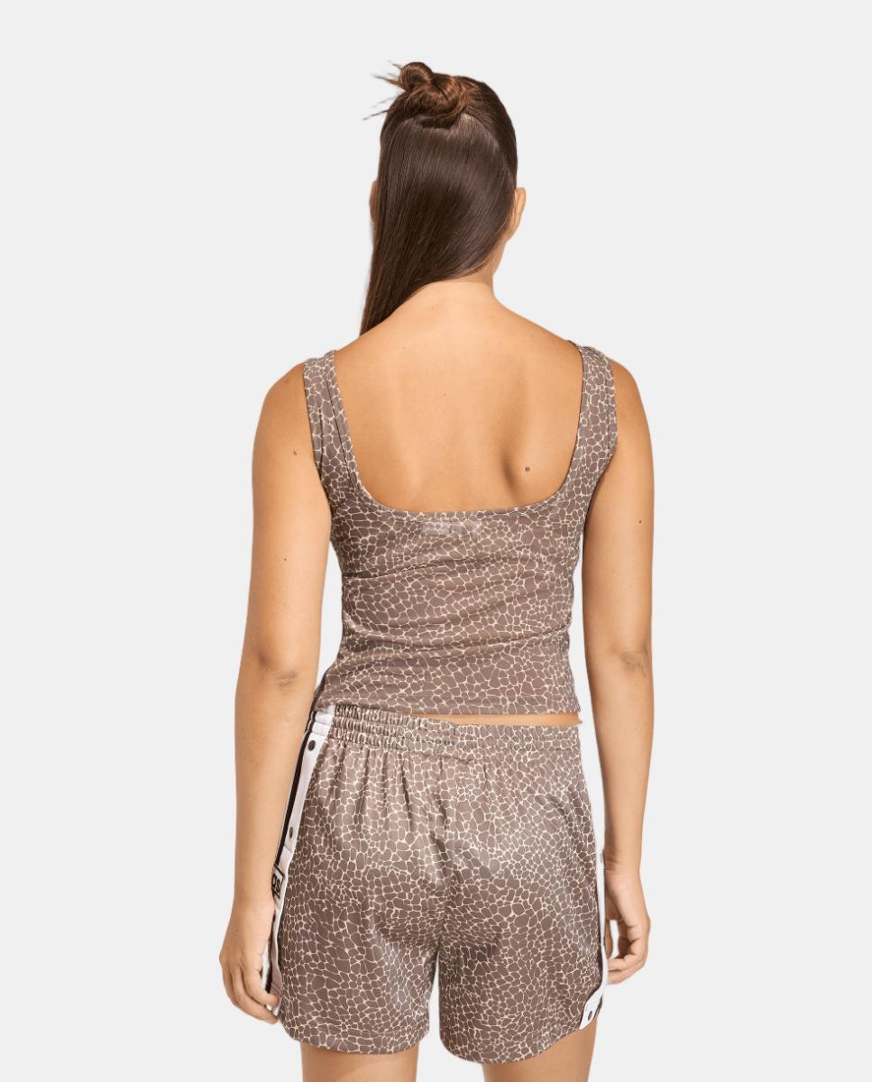 T-shirt de Mulher Main Originals Castanho-2