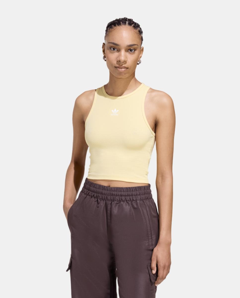 T-shirt de Mulher Trefoil Essentials Originals Laranja-1