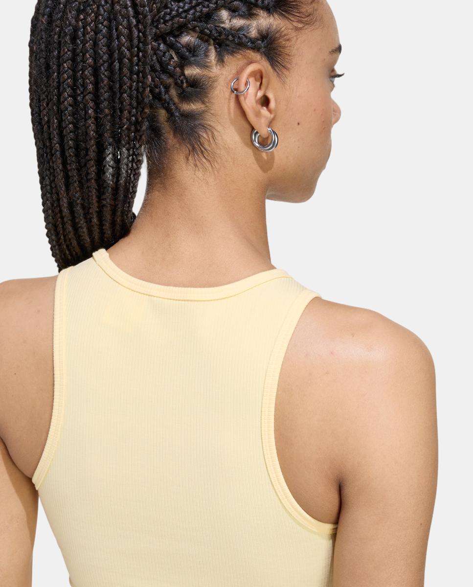 T-shirt de Mulher Trefoil Essentials Originals Laranja-3