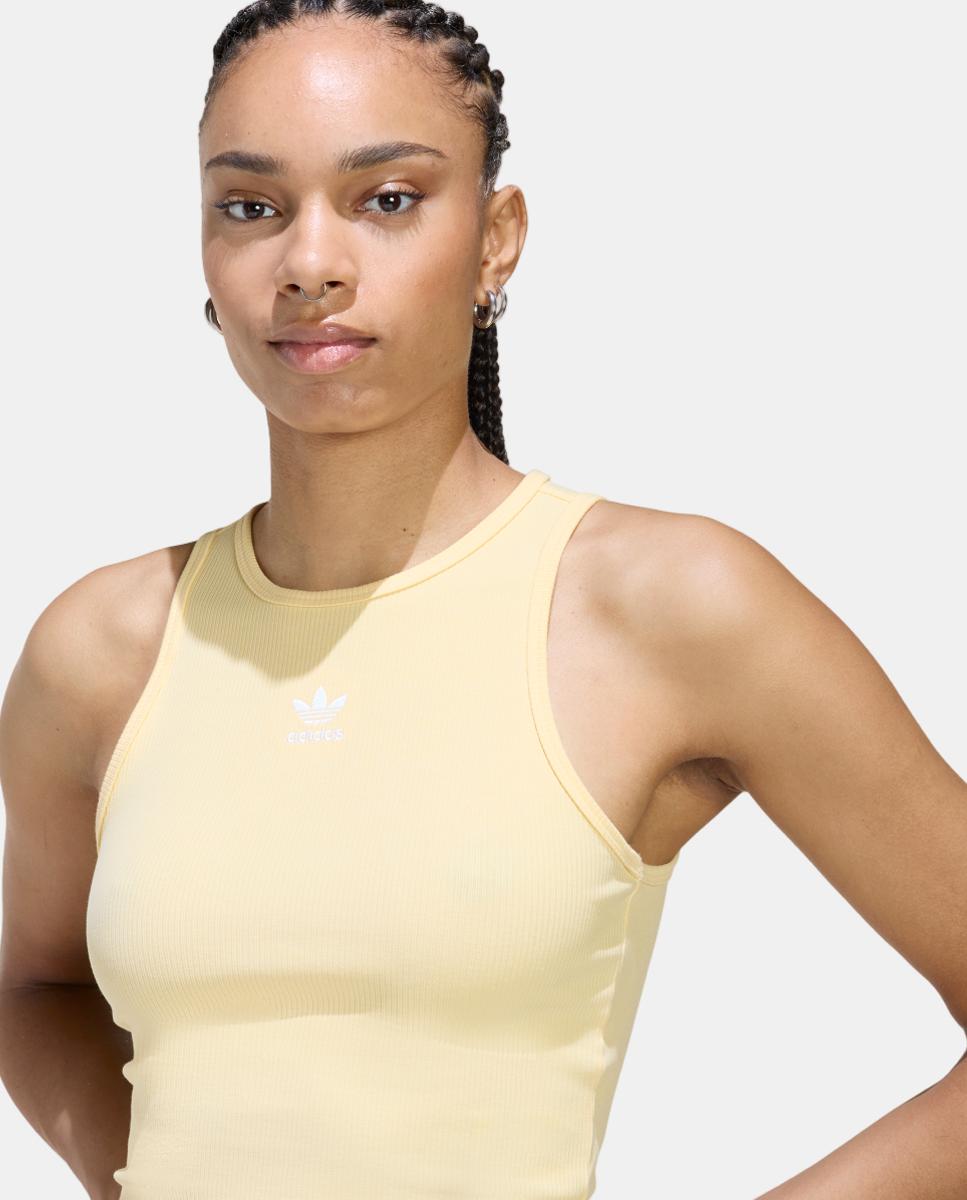 T-shirt de Mulher Trefoil Essentials Originals Laranja-4