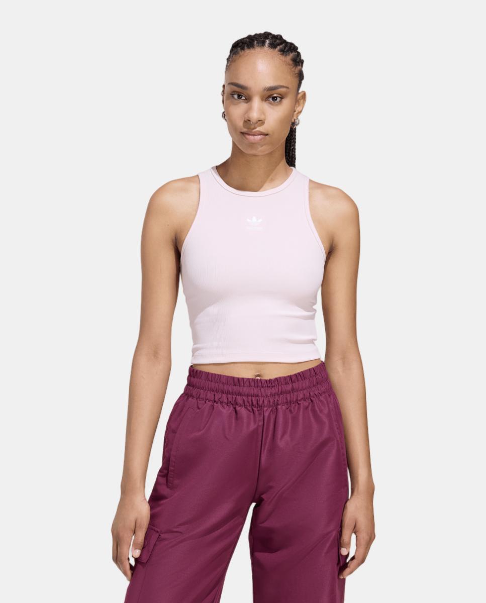 T-shirt de Mulher Trefoil Essentials Originals Rosa-1