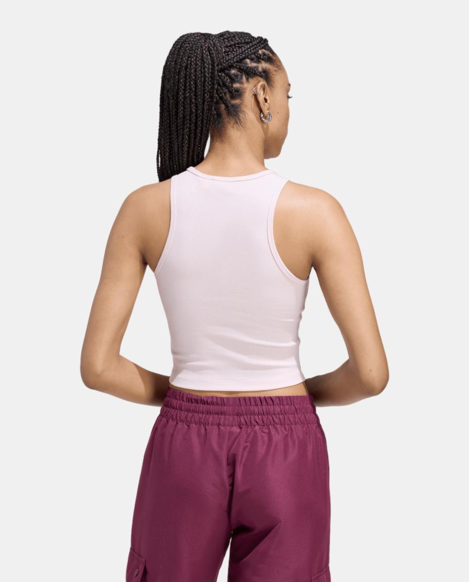 T-shirt de Mulher Trefoil Essentials Originals Rosa-2