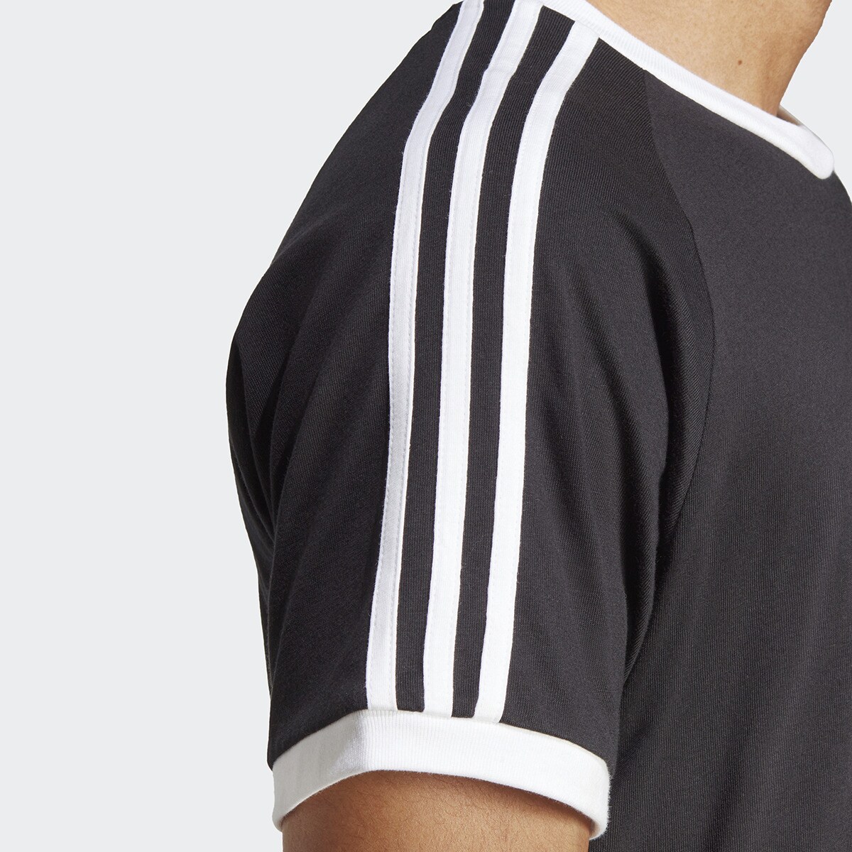 T-shirt de Homem Adicolor Classics 3-Stripes Originals Preto-3