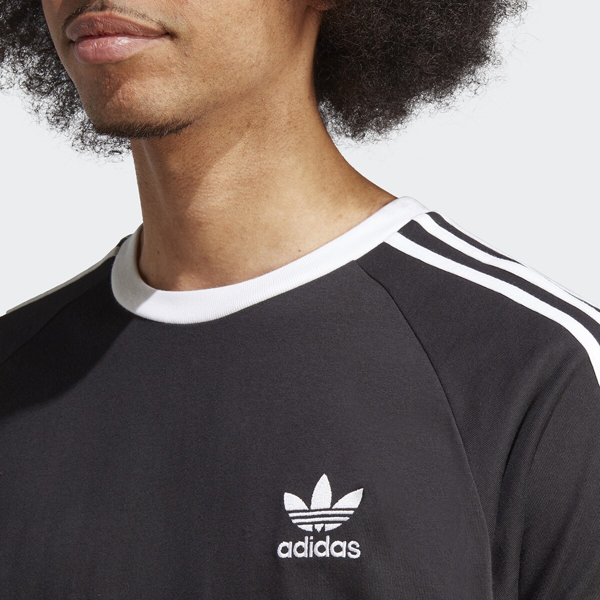 T-shirt de Homem Adicolor Classics 3-Stripes Originals Preto-4