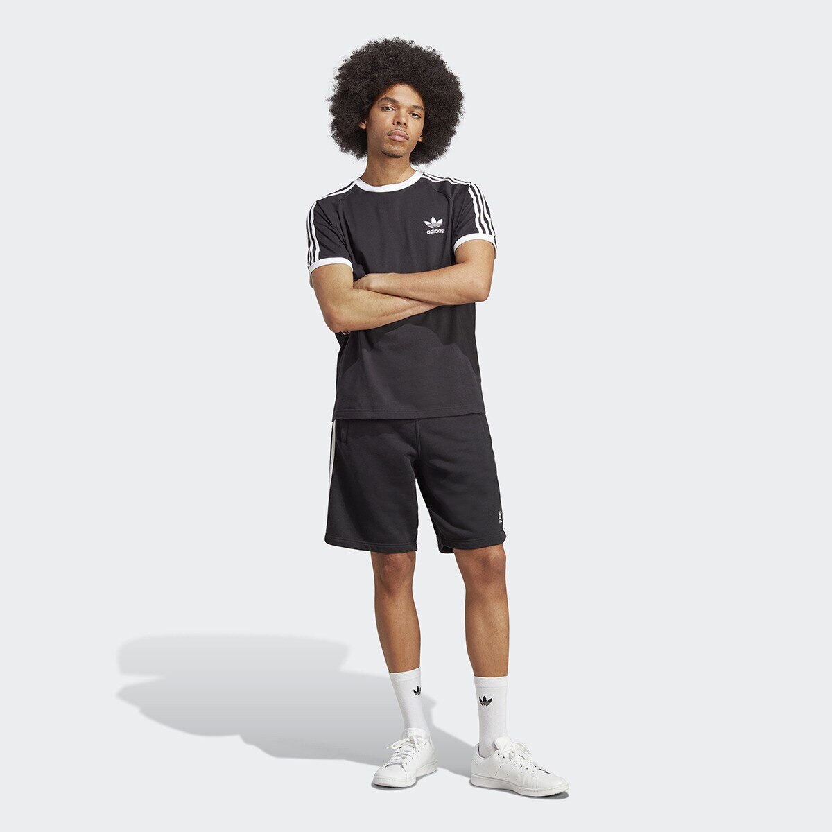 T-shirt de Homem Adicolor Classics 3-Stripes Originals Preto-6