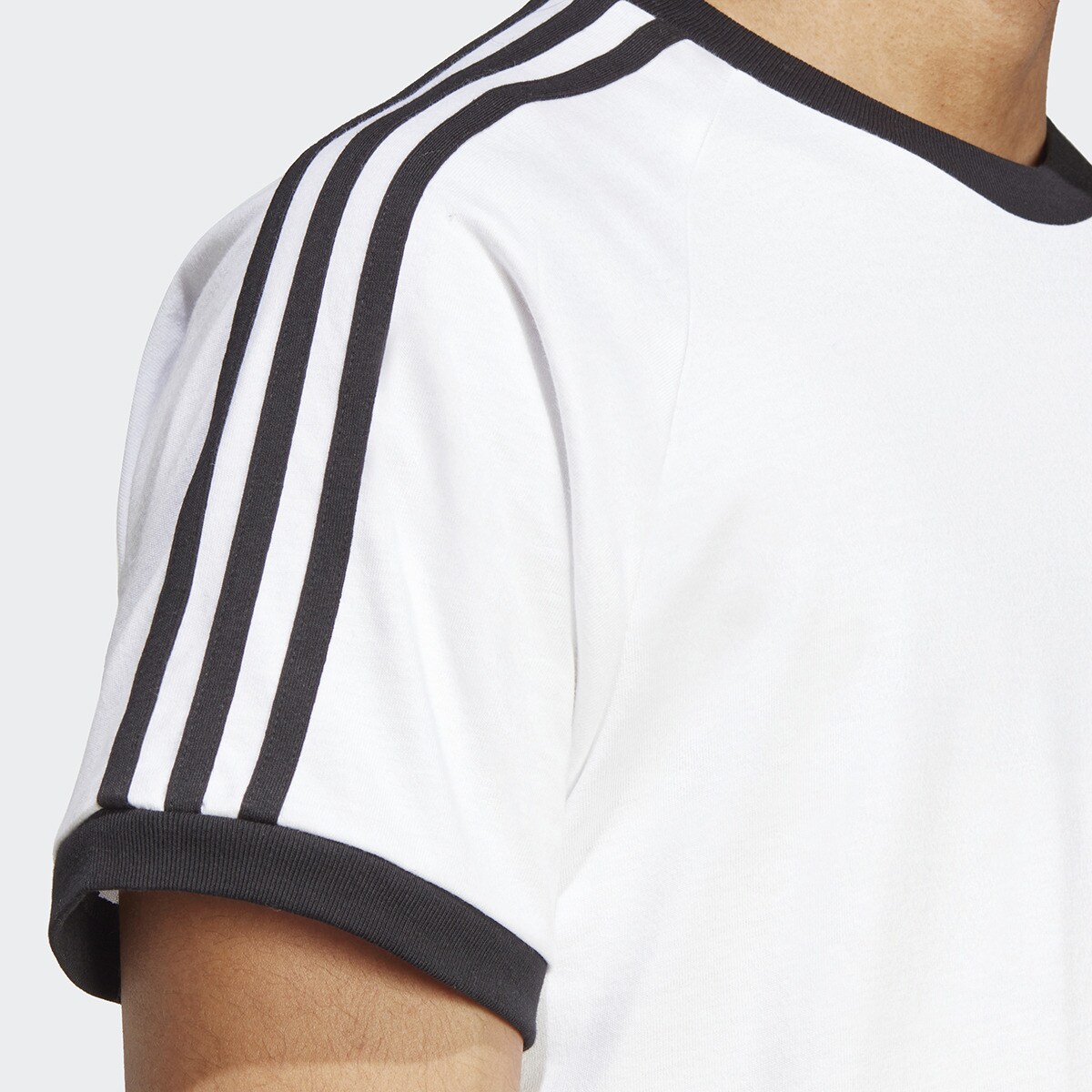 T-shirt de Homem Adicolor Classics 3-Stripes Originals Branco-3