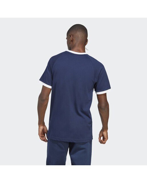 T-shirt de Homem Adicolor Classics 3-Stripes Originals Azul-marinho-2