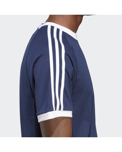 T-shirt de Homem Adicolor Classics 3-Stripes Originals Azul-marinho-4