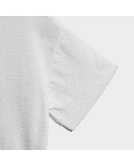 T-shirt de bebé/criança Trefoil adidas Originals Branco / Preto-3
