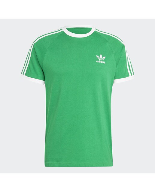 T-shirt de Homem Adicolor Classics 3 Faixas Verde-1