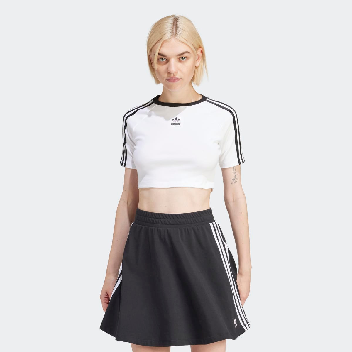 Imagem 0 de T-shirt de Mulher Baby 3 Faixas Originals