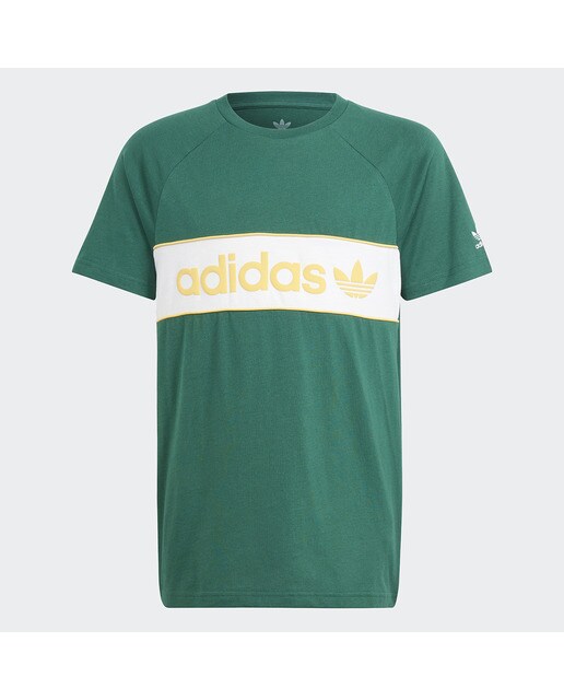 T-shirt de Criança NY Originals Verde / Branco-1