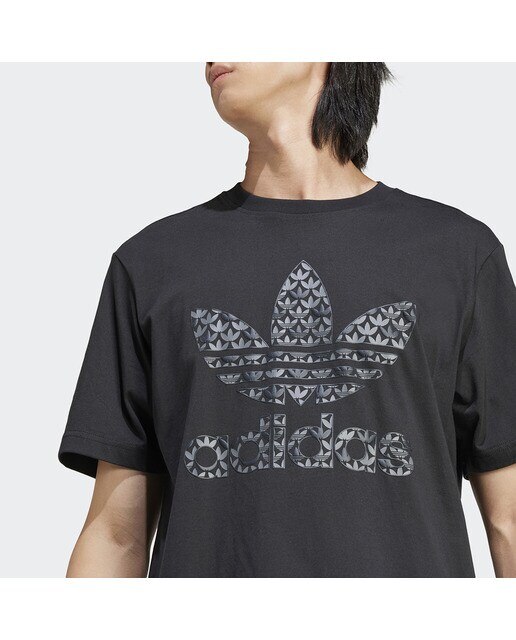 T-shirt de homem adidas Originals Preto-4