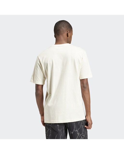 T-shirt de homem adidas Originals Bege-2