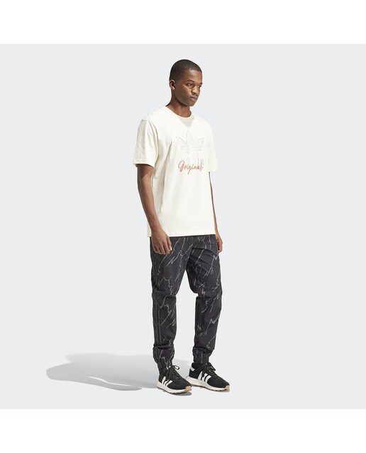 T-shirt de homem adidas Originals Bege-3