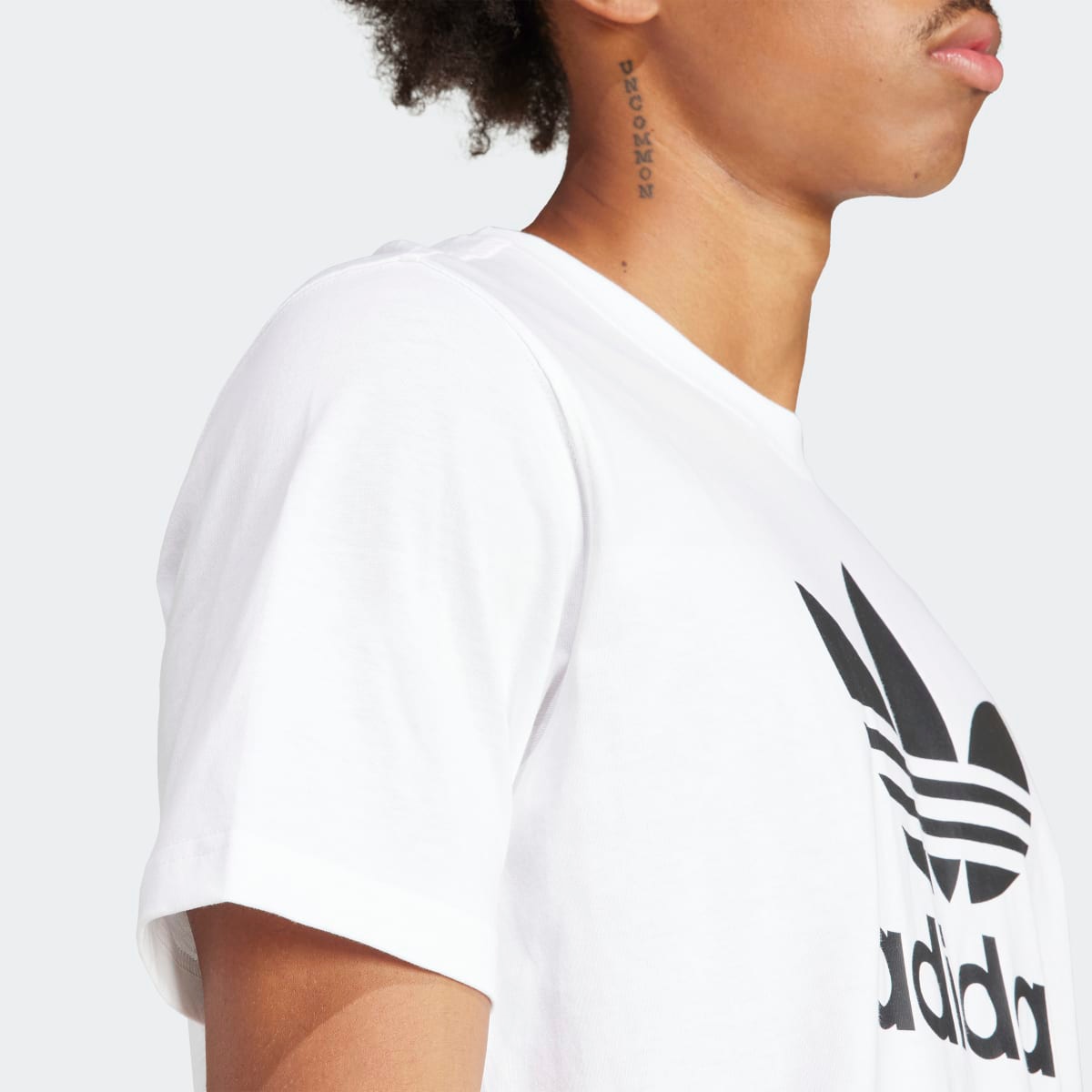 T-shirt de Homem Adicolor Trefoil Originals Branco-3