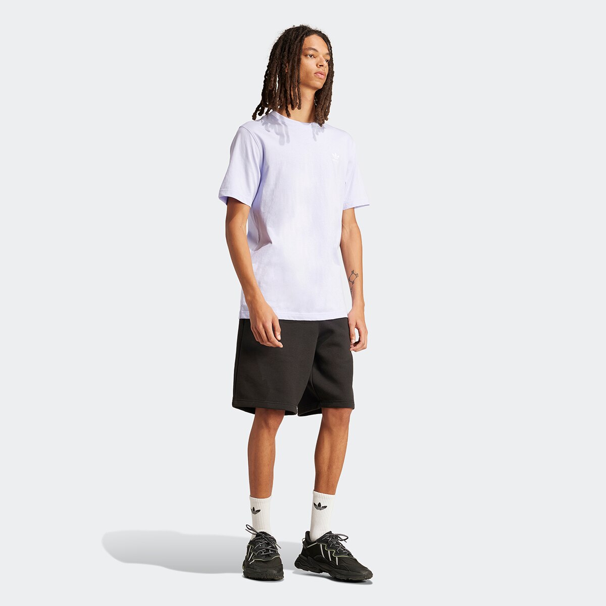 T-shirt de Homem Trefoil Essentials Originals Bege-5