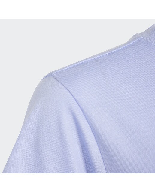 T-shirt de menino Trefoil Adidas Originals Violeta-3