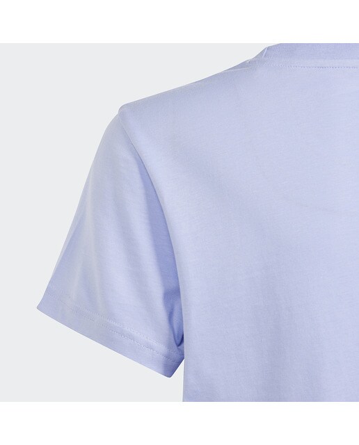 T-shirt de menino Trefoil Adidas Originals Violeta-5