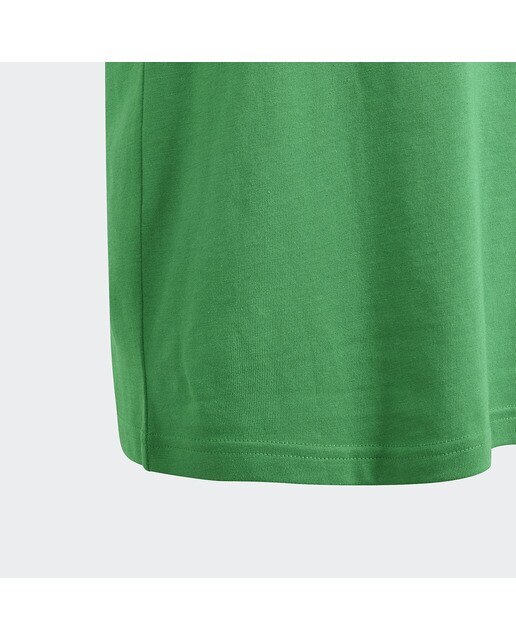 T-shirt de menino Trefoil Adidas Originals Verde-3
