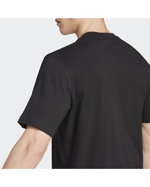T-shirt de Homem Trefoil Essentials Originals Preto-3