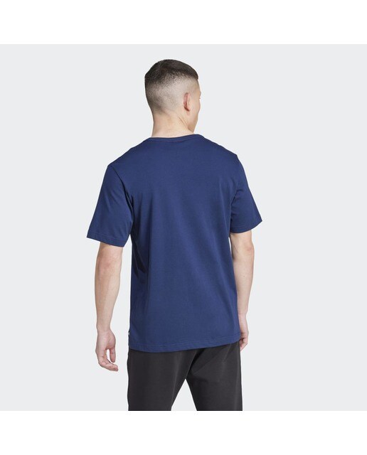T-shirt de homem Graphic adidas Originals Azul-marinho-2