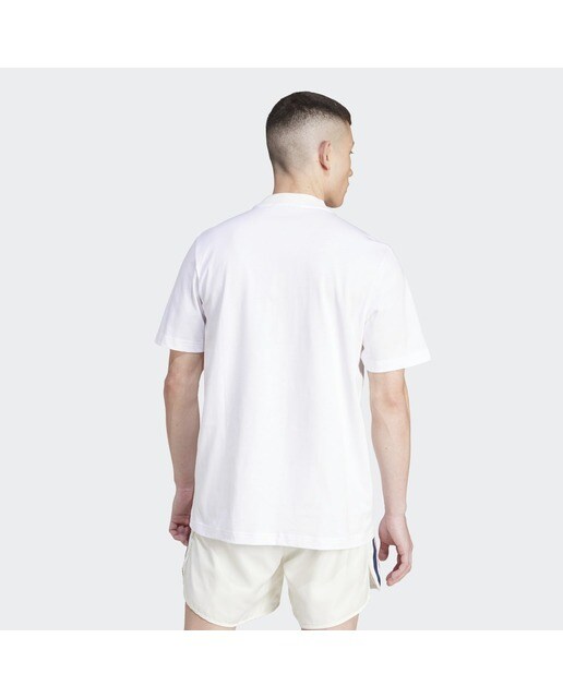 T-shirt de Homem Graphic Loose Originals Branco-2
