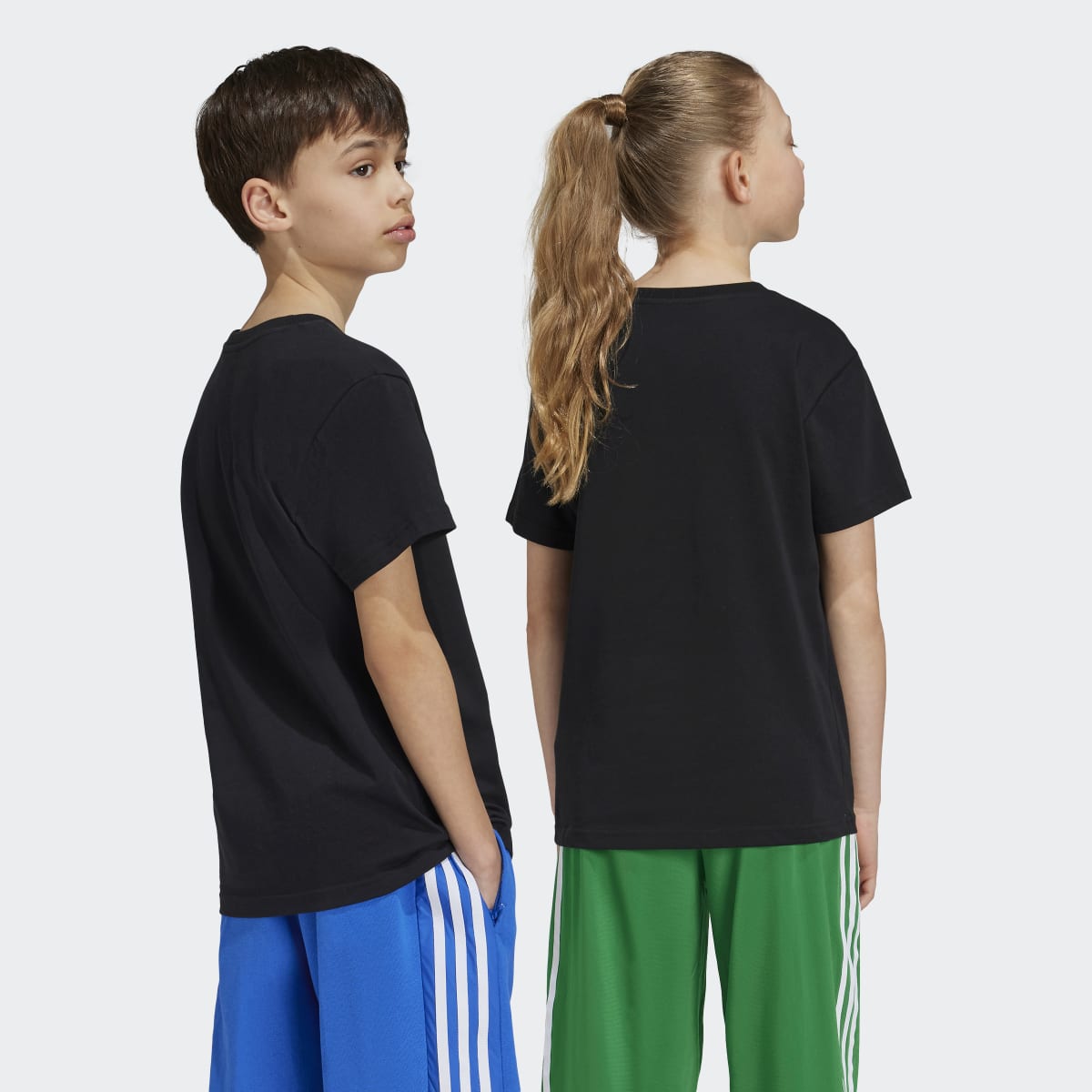 T-shirt de Criança Adicolor Trefoil Preto-2