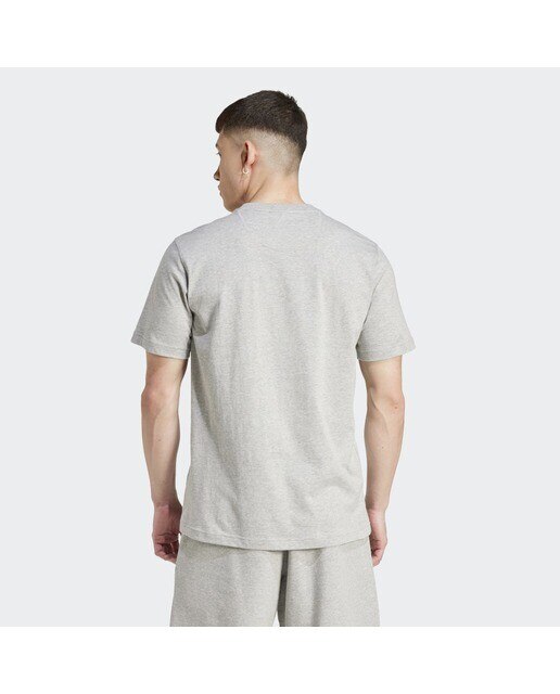 T-shirt de Homem Trefoil Essentials Originals Cinzento-2