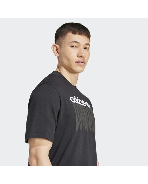 T-shirt de Homem Graphic Loose Originals Preto-3