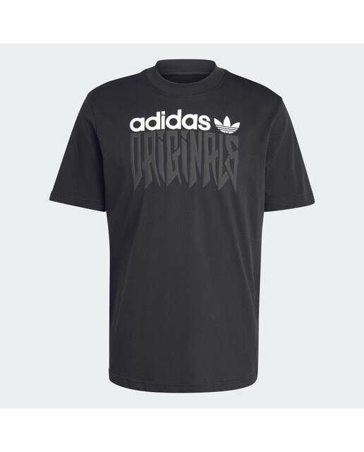 T-shirt de Homem Graphic Loose Originals Preto-6