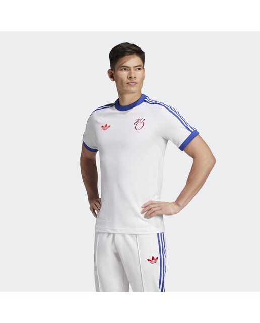T-shirt de Homem Jude Bellingham 3 Faixas Originals Branco-1