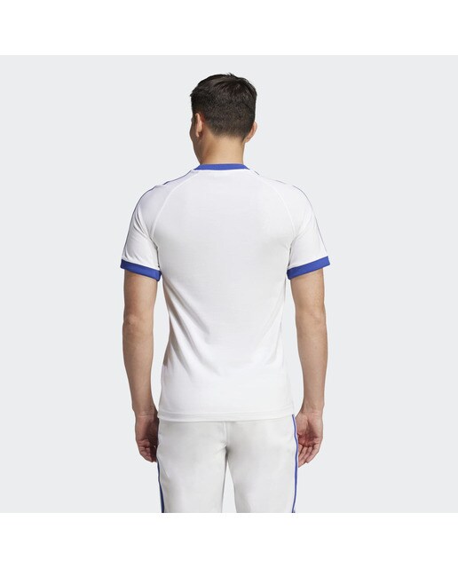 T-shirt de Homem Jude Bellingham 3 Faixas Originals Branco-2