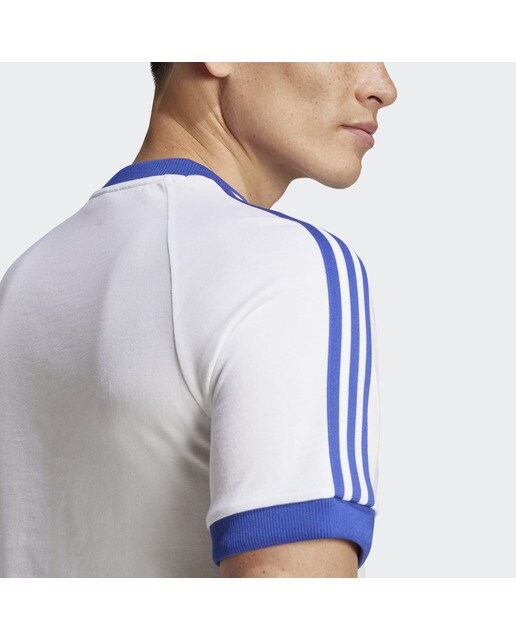 T-shirt de Homem Jude Bellingham 3 Faixas Originals Branco-3
