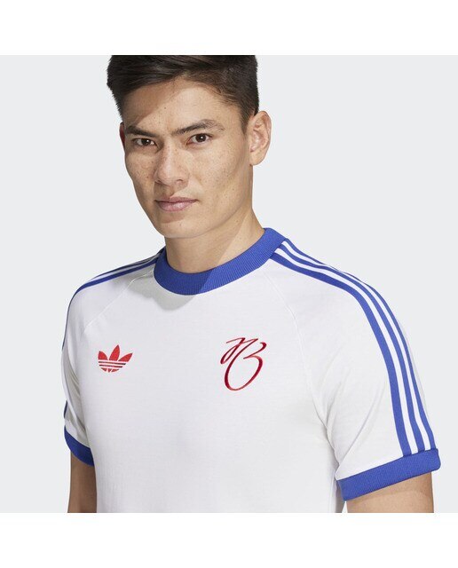 T-shirt de Homem Jude Bellingham 3 Faixas Originals Branco-4