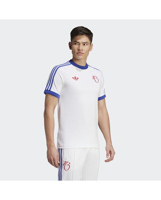 T-shirt de Homem Jude Bellingham 3 Faixas Originals Branco-5