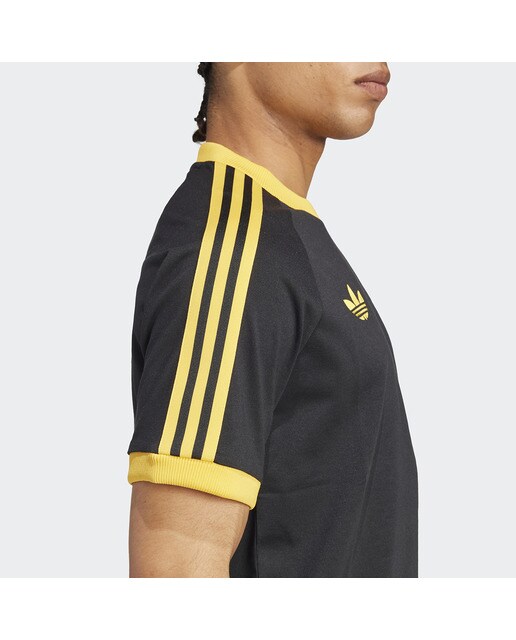 T-shirt de Homem Jude Bellingham 3 Faixas Preto-3