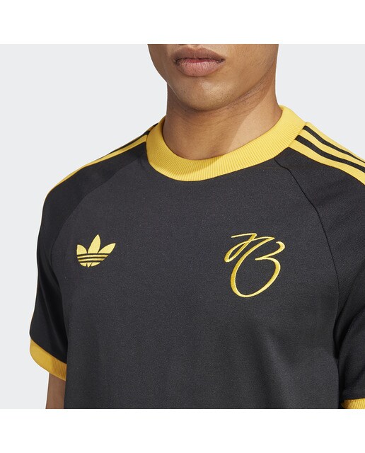 T-shirt de Homem Jude Bellingham 3 Faixas Preto-4