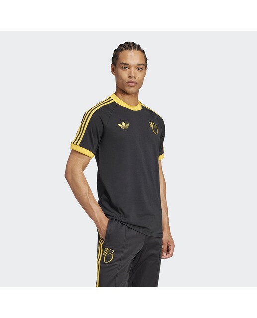 T-shirt de Homem Jude Bellingham 3 Faixas Preto-6