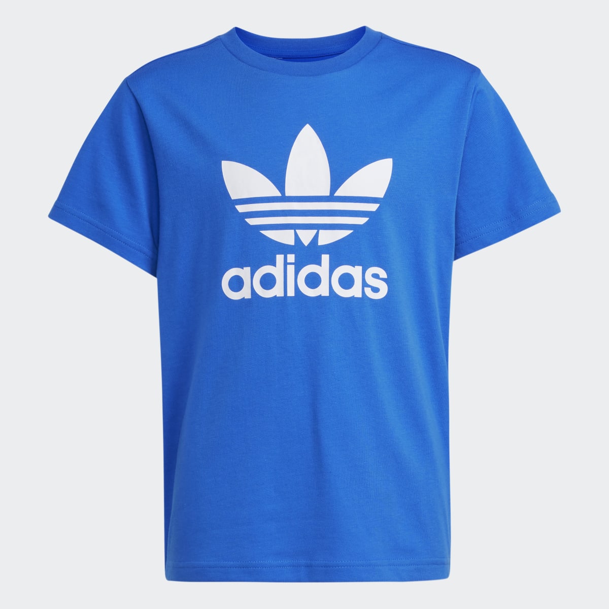 T-shirt de criança Trefoil adidas Originals Azul-6